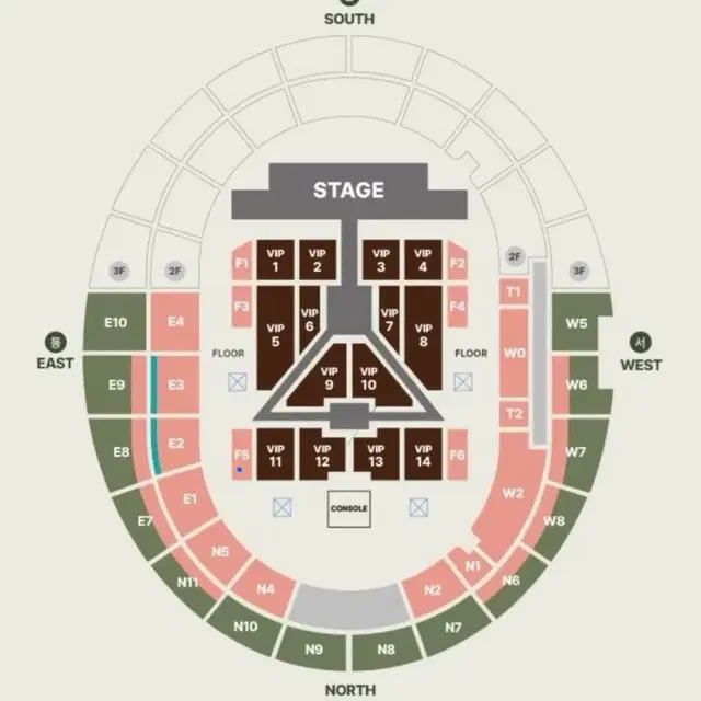 세븐틴 고양 콘서트 10/13 막콘 전진용 양도합니다