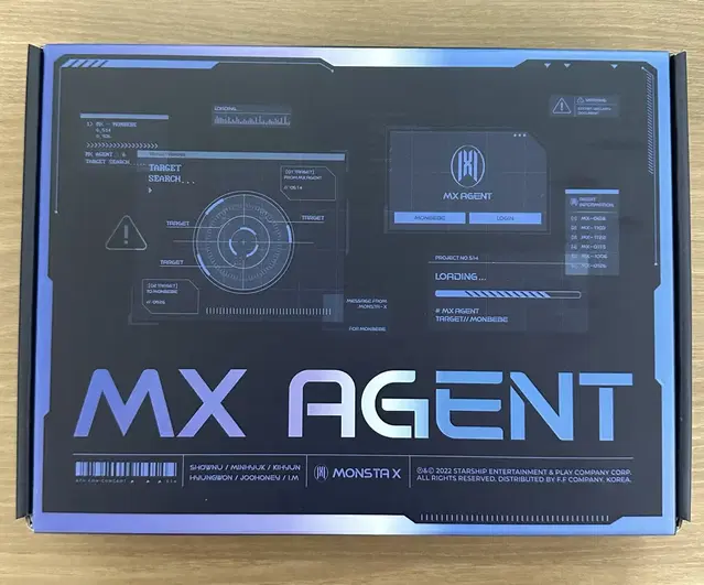 몬스타엑스 6기 팬콘 mx agent DVD