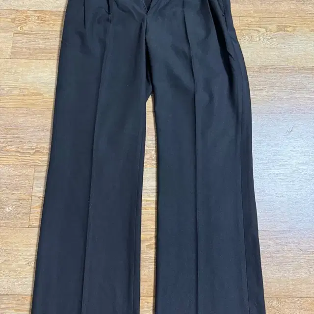 메종미네드 슬랙스 SAINT TWO TUCK WIDE PANTS BLAC