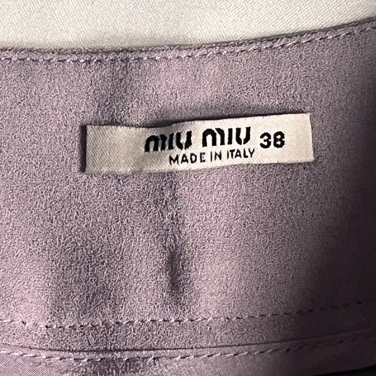 MIUMIU 2015 LAVENDER SKIRT 38 미우미우 스커트