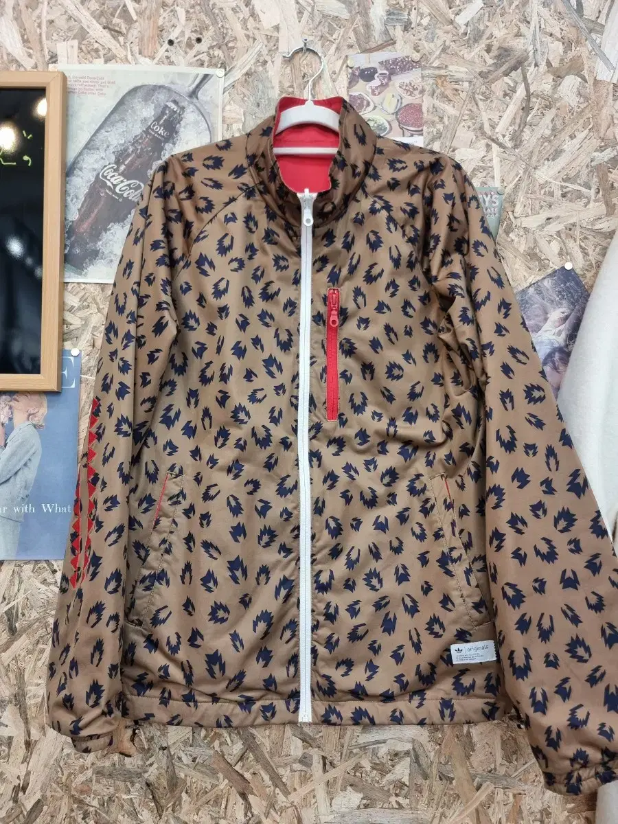 100% adidas Leopard Reversible Jacket