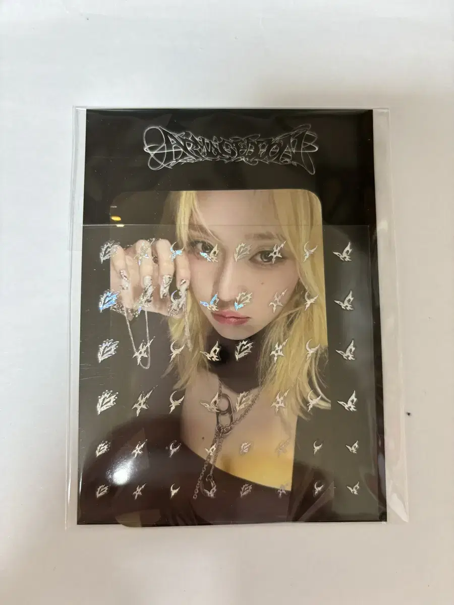 Aespa Armageddon MD pop up winter Nailsticker unsealed