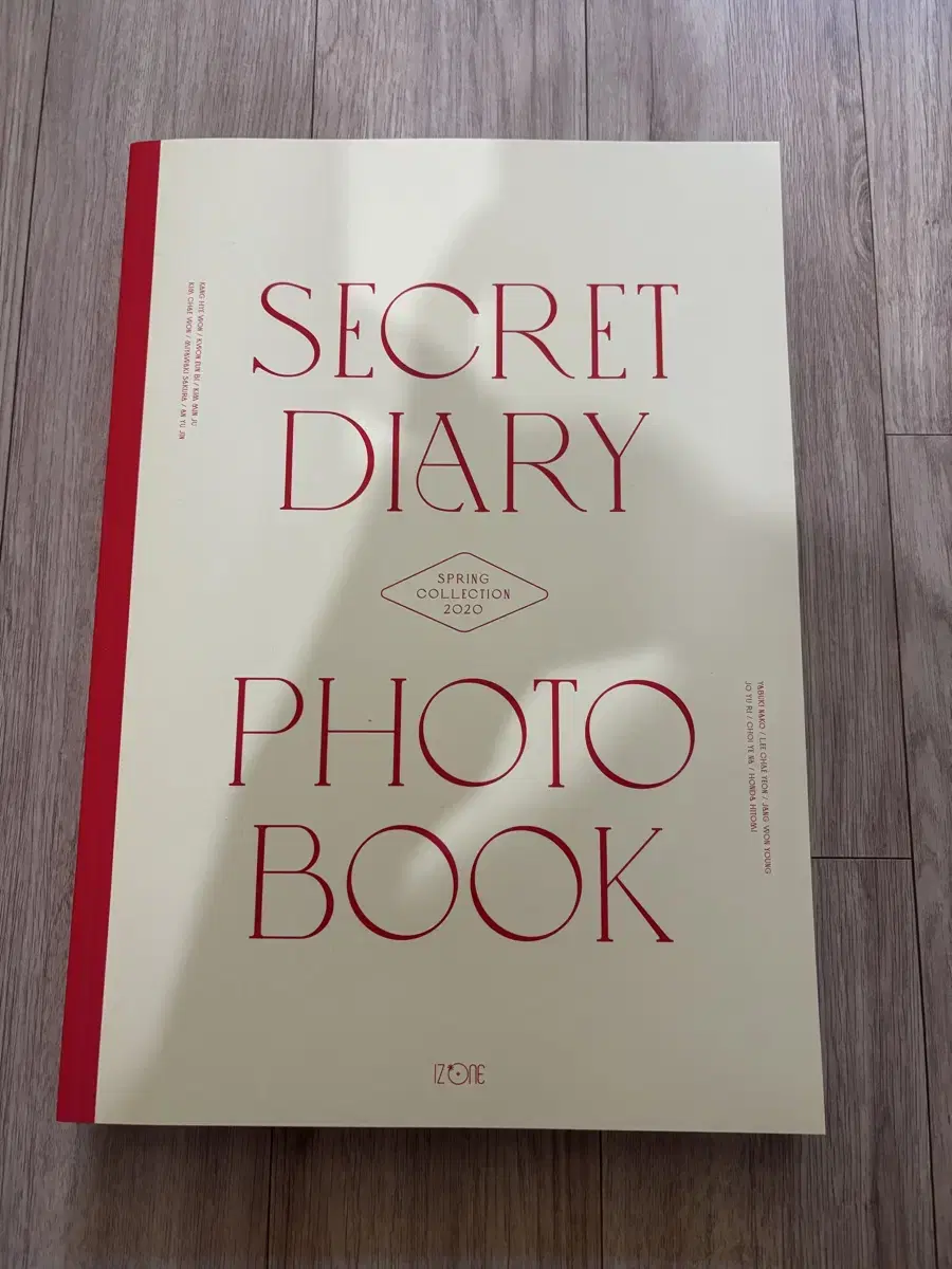 IZ*ONE Secret Diary Photo Album