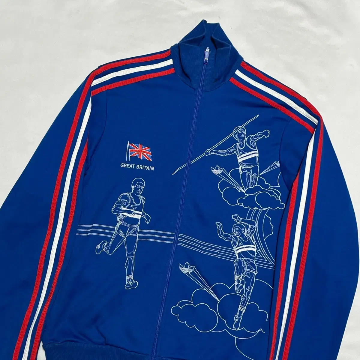 S Adidas England Thompson bloo Tracktop