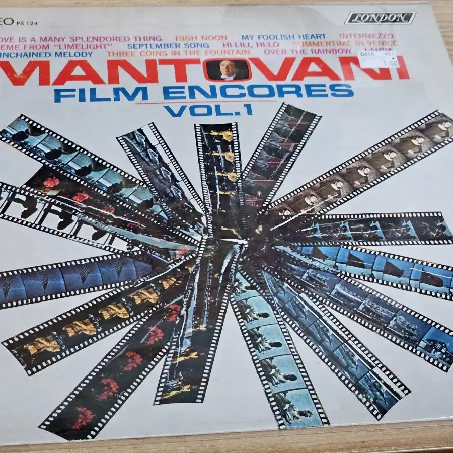 Mantovani Film Encores Vol.1 (수입LP)