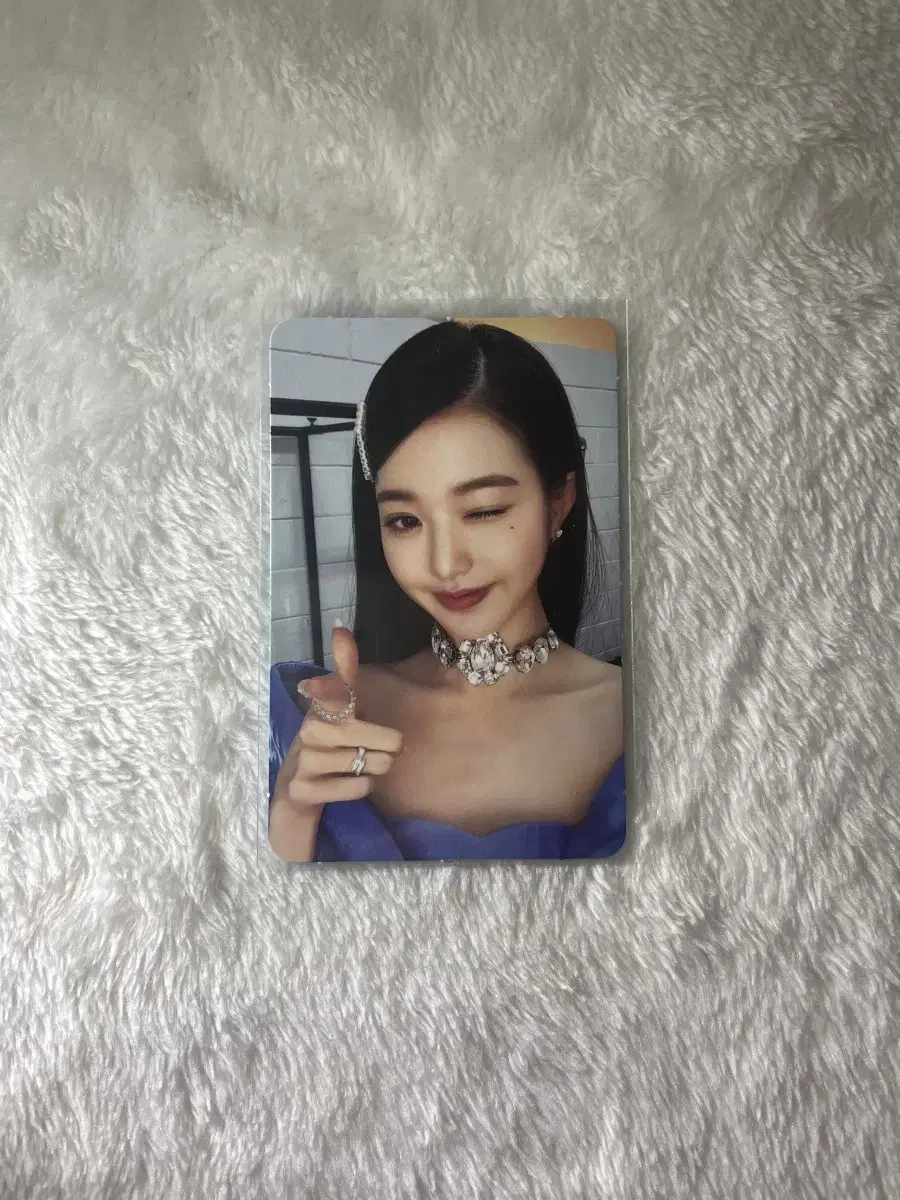 ive love dive wonyoung photocard