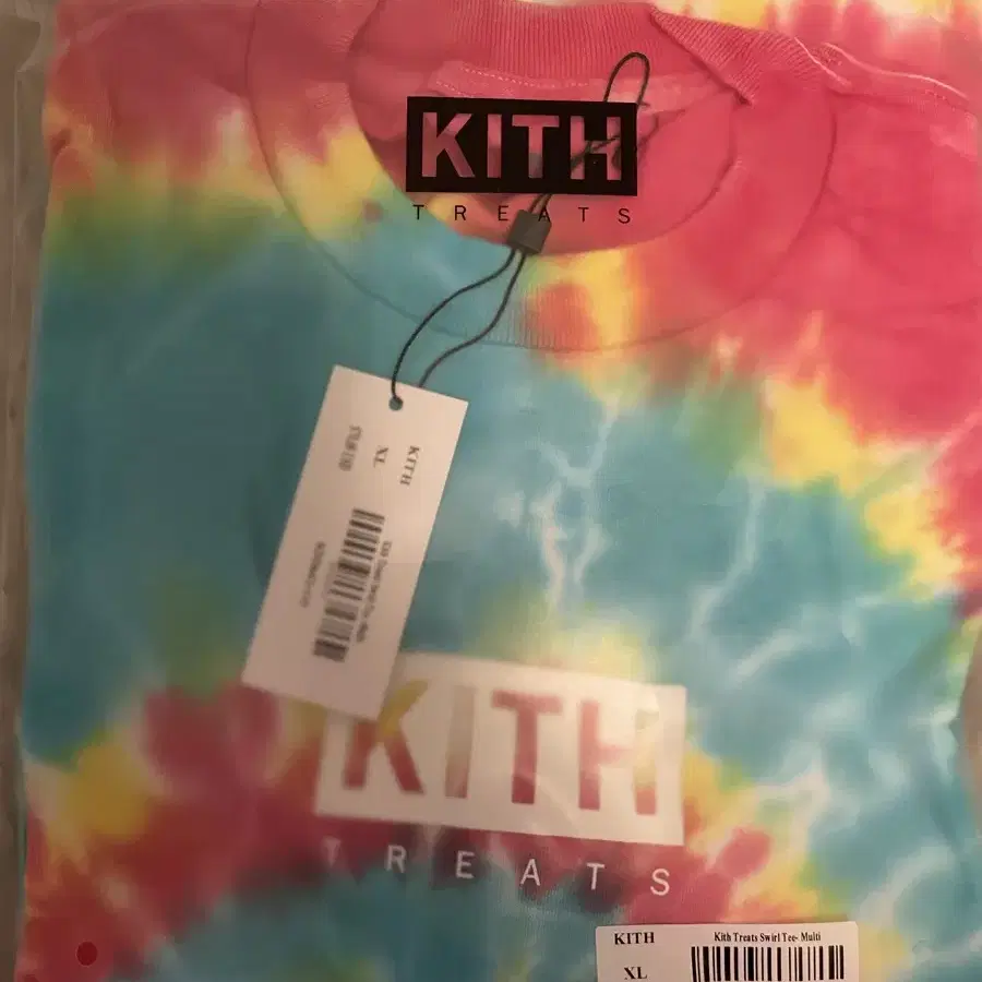 키스 KITH Treats Swirl T-Shirt Tie Dye