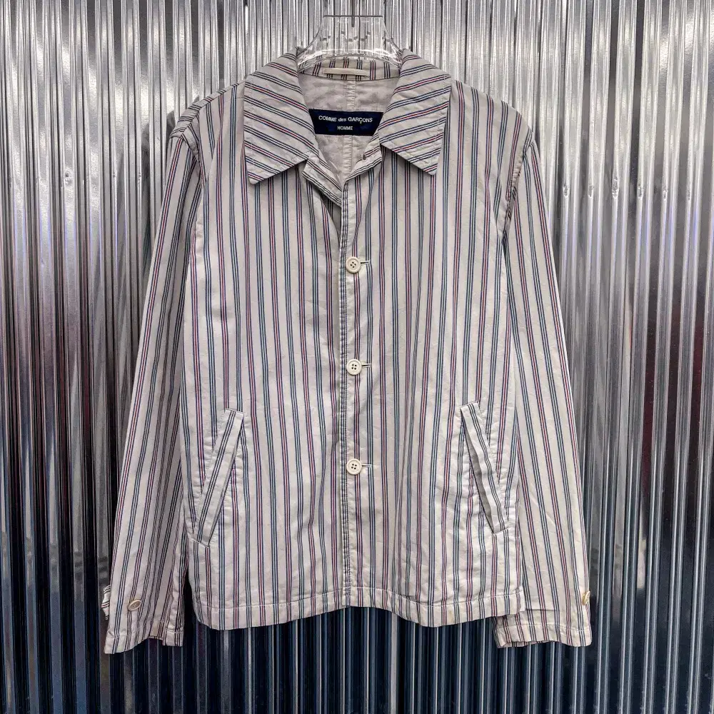 Comme des Garçons Song Striped Shirt (Domestic L) CD232