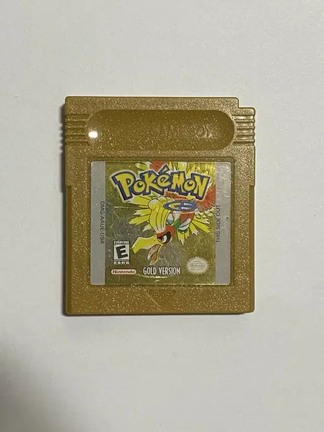 포켓몬 골드 금 버전 영어 북미 게임팩 gb gameboy 게임보이