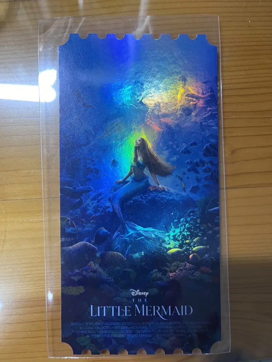 The Little Mermaid Original Ticket