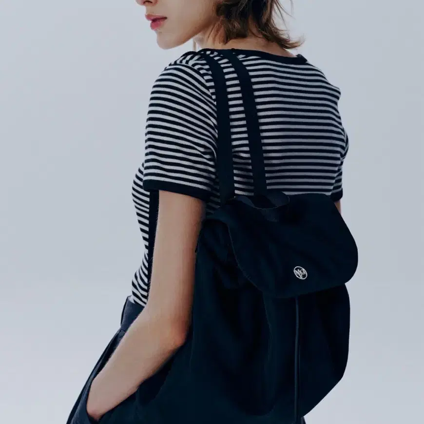 마리떼 백팩 (CIRCLE LOGO BACKPACK black)