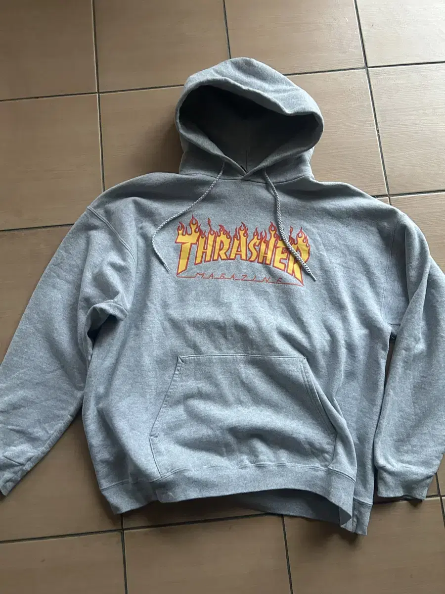 Thrasher flame hoodie