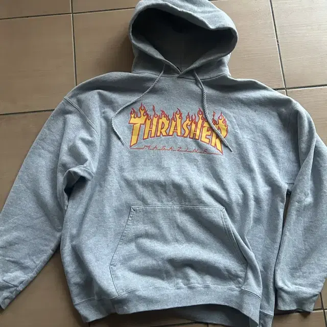 Thrasher flame hoodie