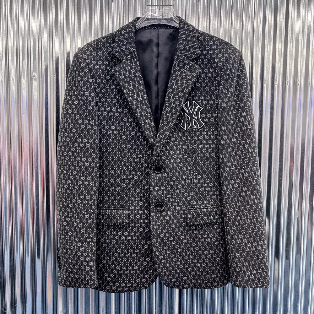 Gucci GGLogo Jacquard Blazer Jacket (Domestic M) CD239