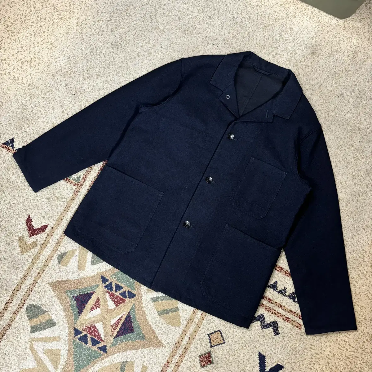 nanamica jacket navy