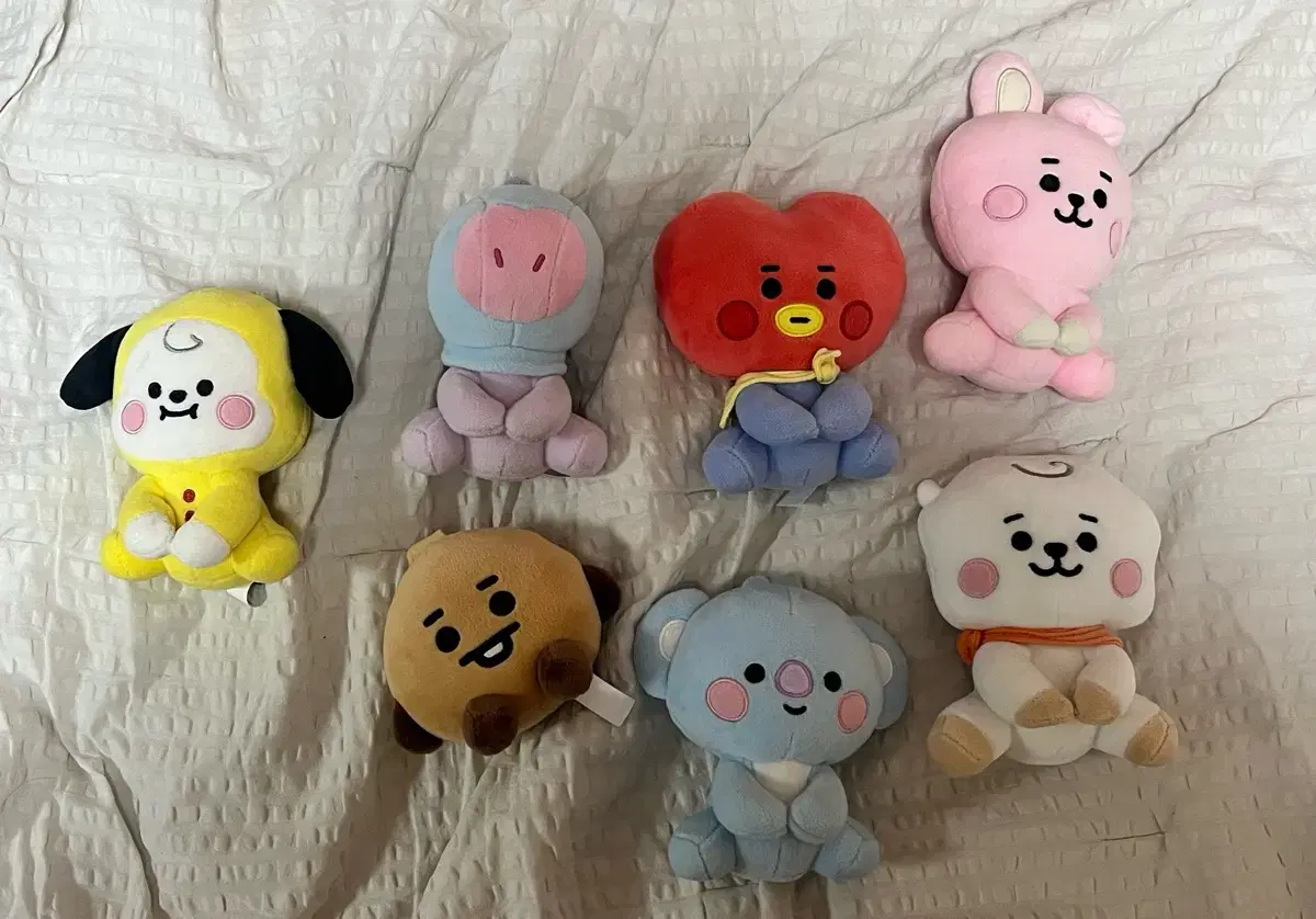 BT21 Baby Sitting Doll (12cm) wts