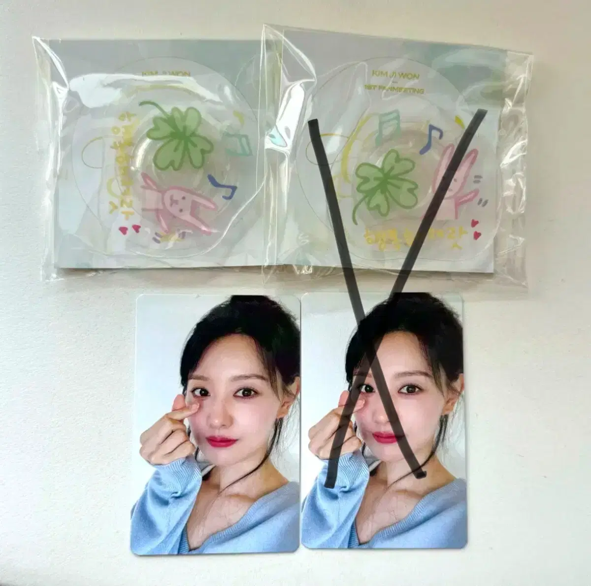 Kim Jiwon fanmeeting GripTalk photocard MD Queen of Tears