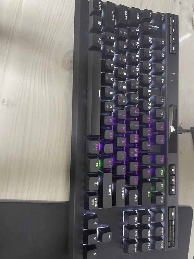 커세어 k70 rgb tkl opx 광축