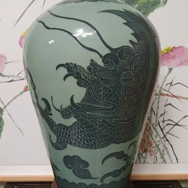 강진청자. 강진탐진요 김경진. 46cm