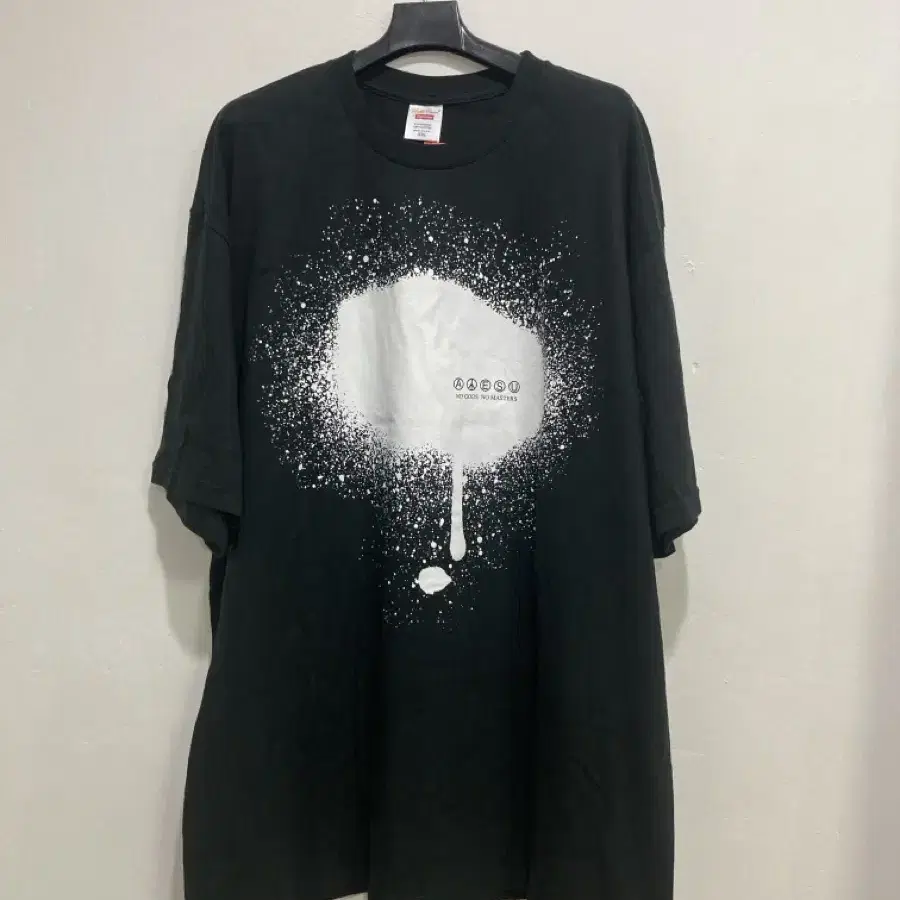 슈프림x언더커버 택 티셔츠 블랙23ss 2XL