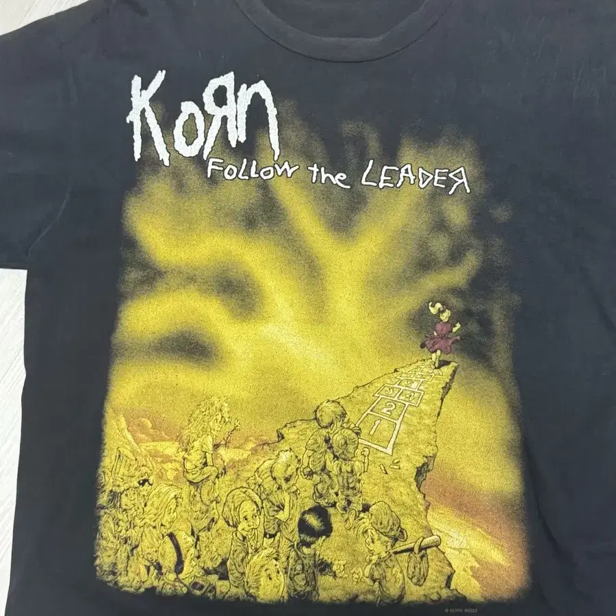 korn 90s follow the leader band tee