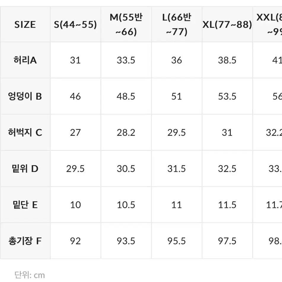 (새상품) 미디움페더 인밴드 쿨링 조거팬츠 아틱블루 M