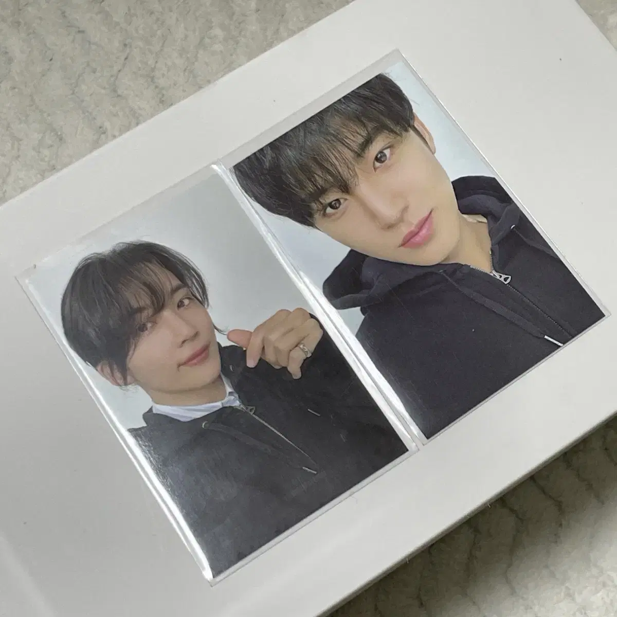 Bulk) jeonghan mingyu seventeen 8th Anniversary Earrings Photocard