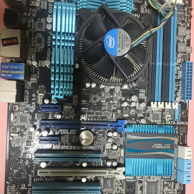 p8z68-v 메인보드 + I7-2600 CPU