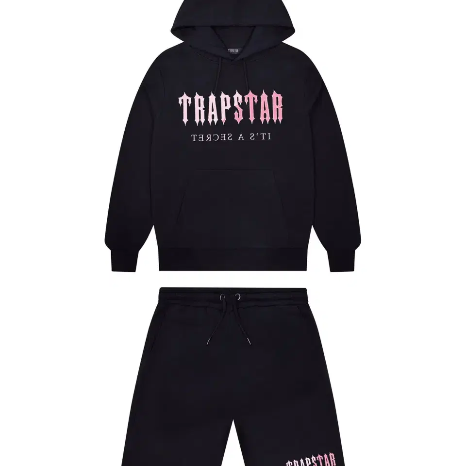 트랩스타 trapstar 아이언게이트 후드 반바지 셋업