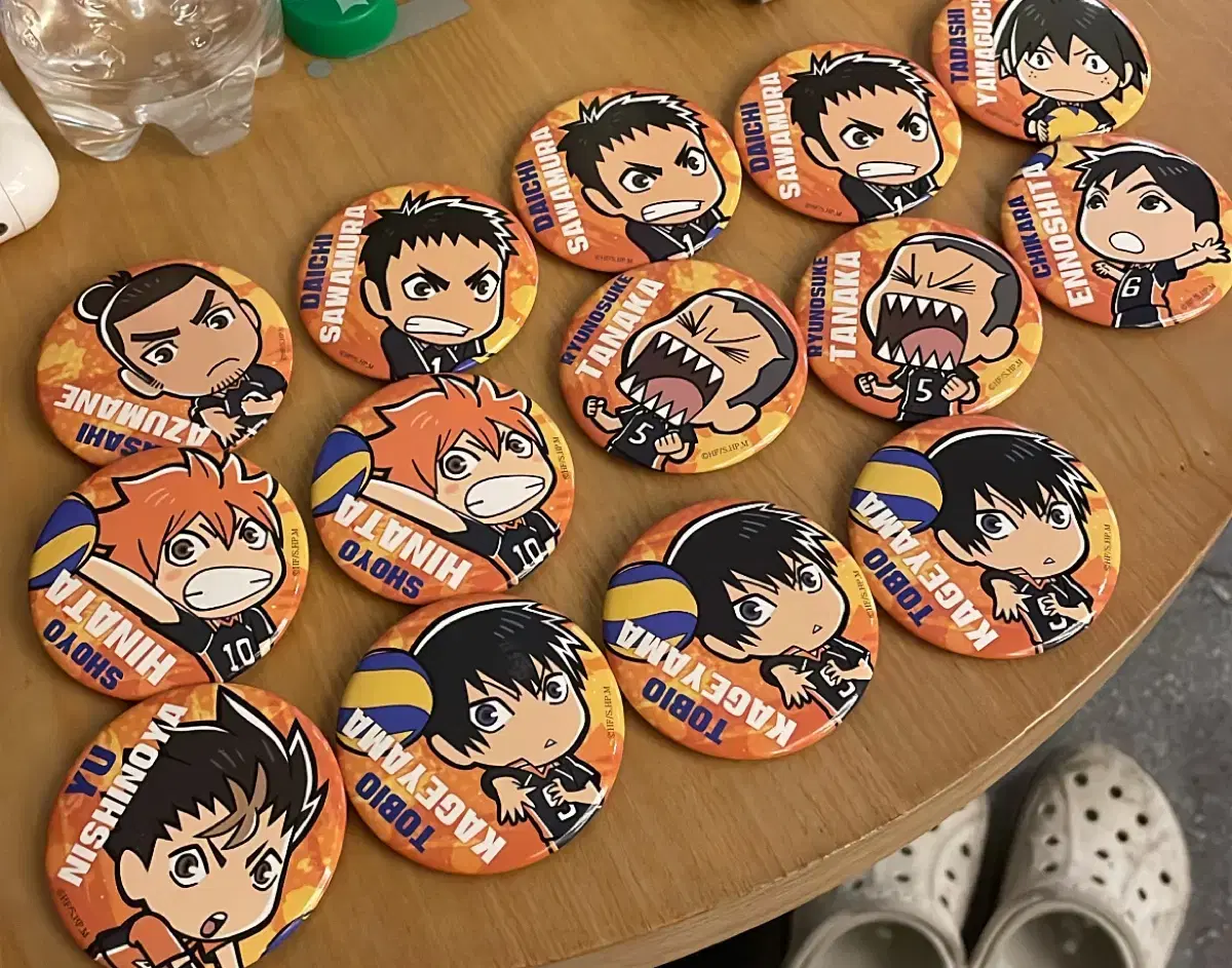 Haikyuu Kuji Canbadge unsealed after baro I put in new