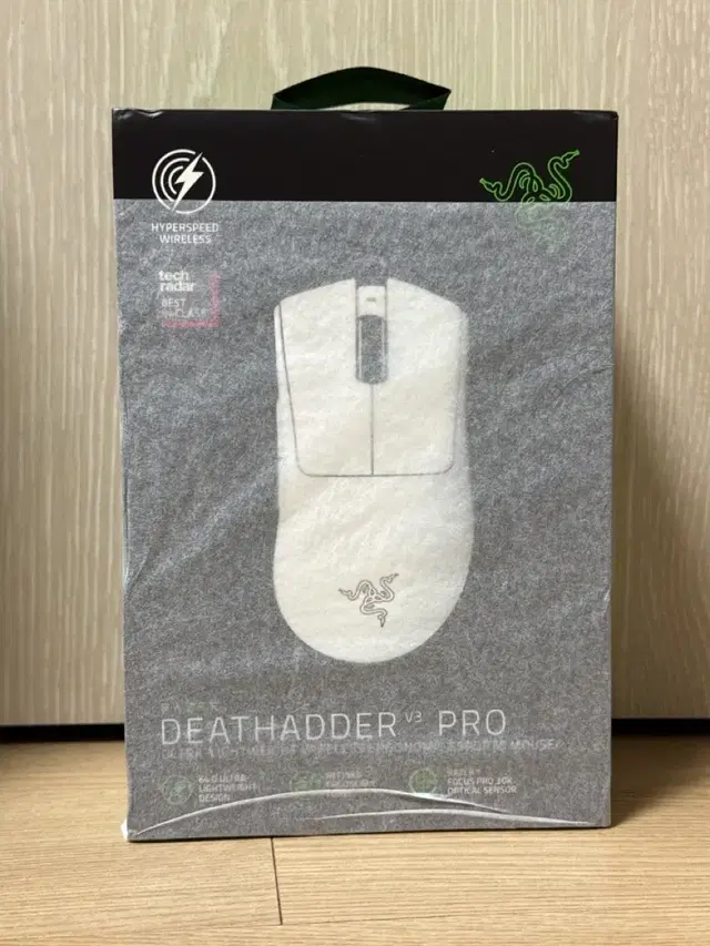 Razer Deathadder V3 Pro 화이트 데스에더 미개봉