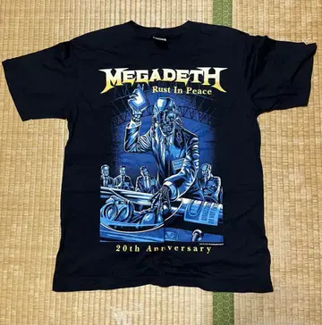 MEGADETH 티셔츠 L사이즈
