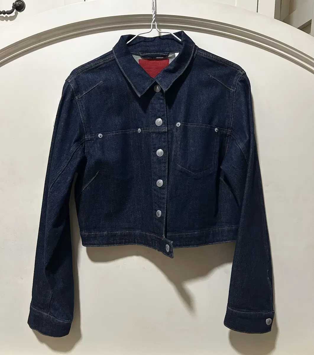 Levis 리바이스 크롭 청자켓