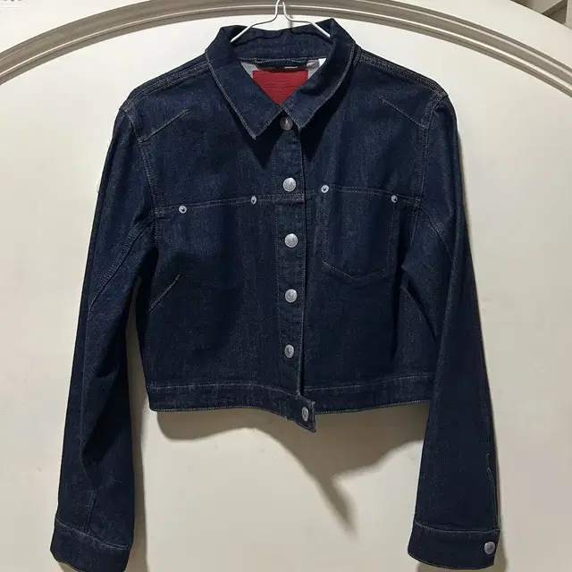 Levis 리바이스 크롭 청자켓