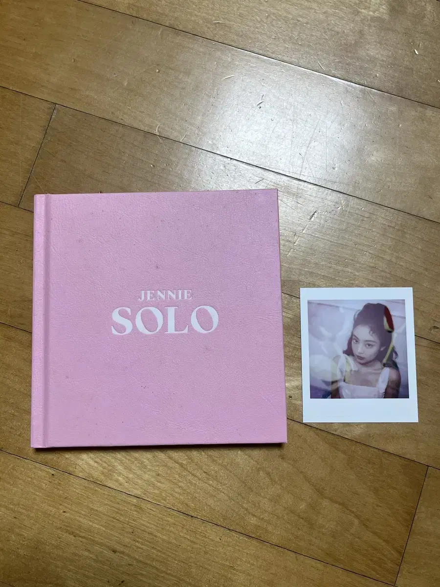 (takpo) jennie solo solo album + photocard