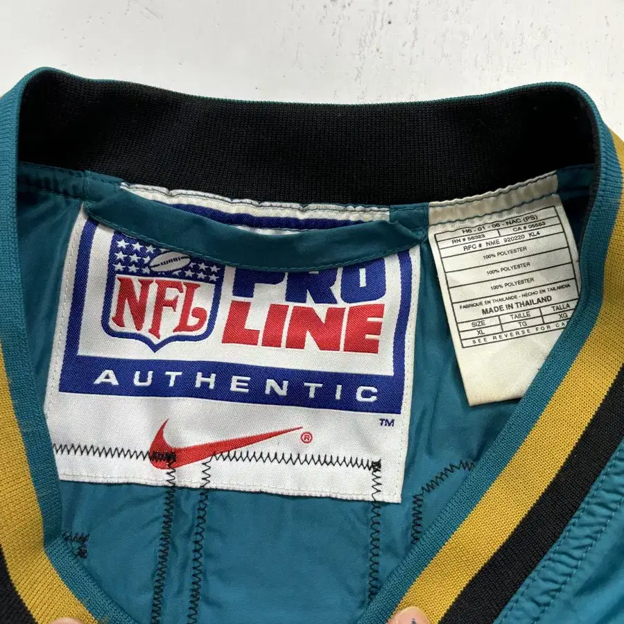 90s 나이키 x NFL 올드스쿨 웜업 바람막이 Xl