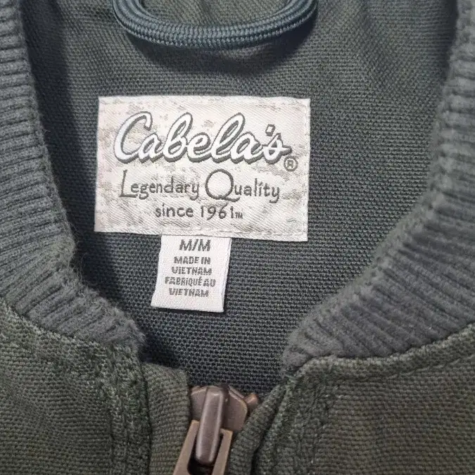 cabelas 카벨라스 USA 워크웨어 3m신슐레이트 조끼 베스트 105