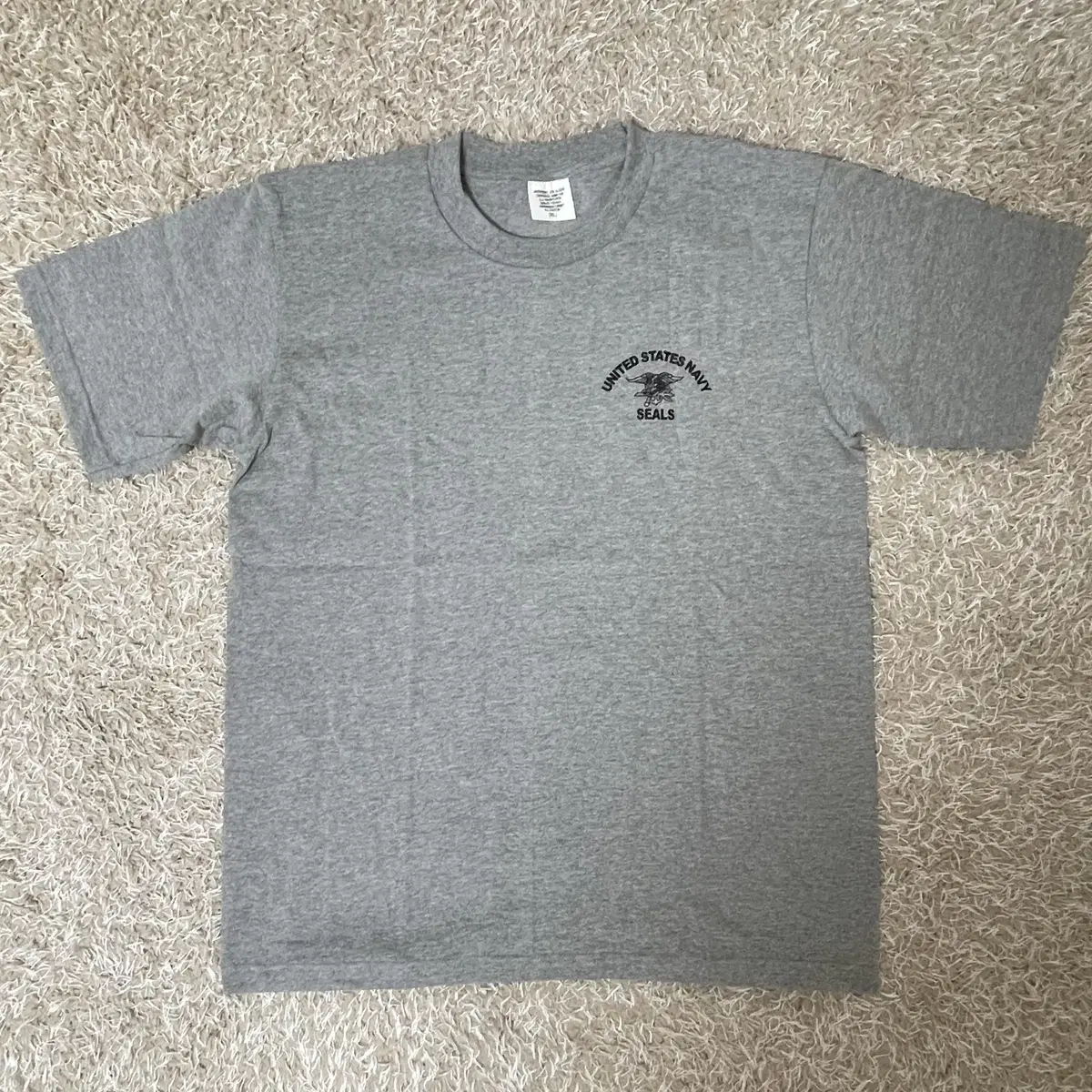 New Arrivals US Army Navy SEAL Short Sleeve T-Shirt Gray