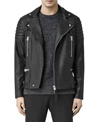 ALLSAINTS 올세인츠 MISHIMA 가죽자켓 라이더자켓 M 95