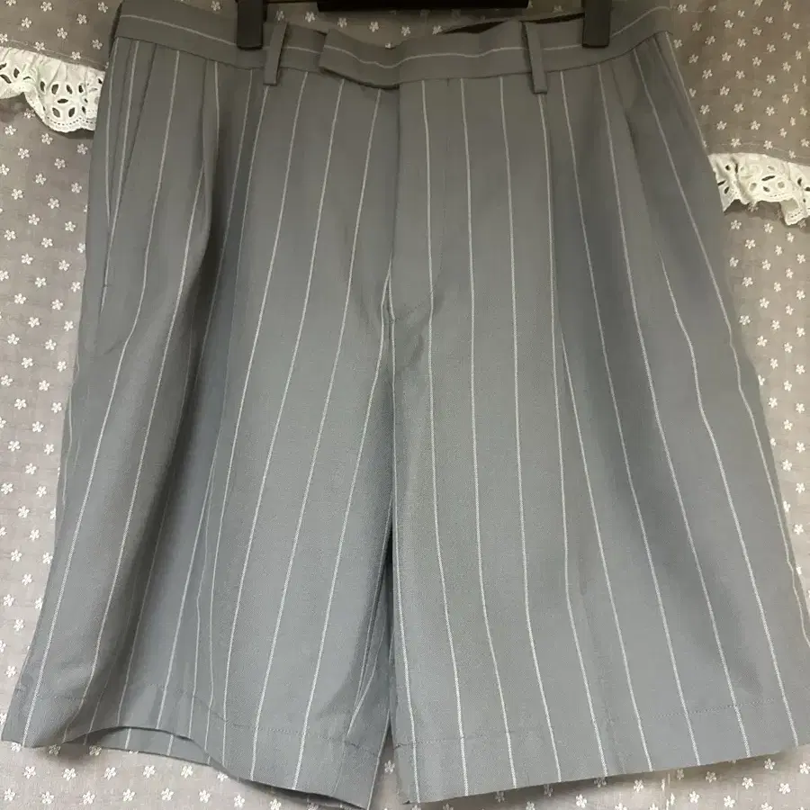 [L] 와코마리아 Dormeuil Double Pleated Short