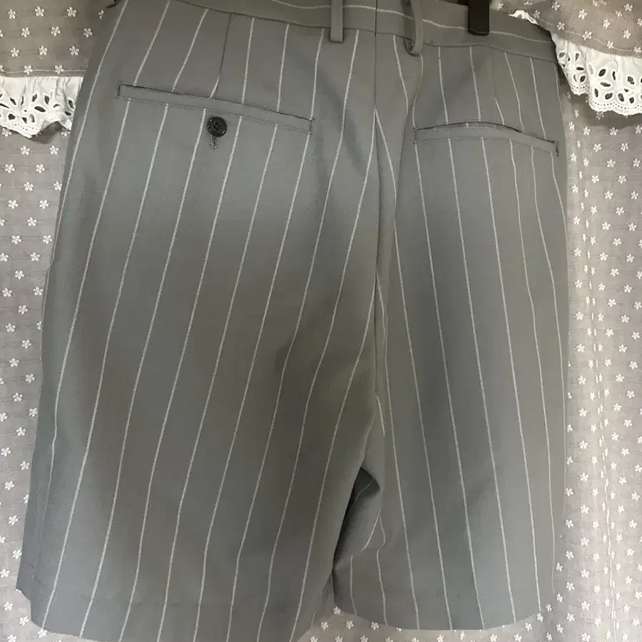 [L] 와코마리아 Dormeuil Double Pleated Short