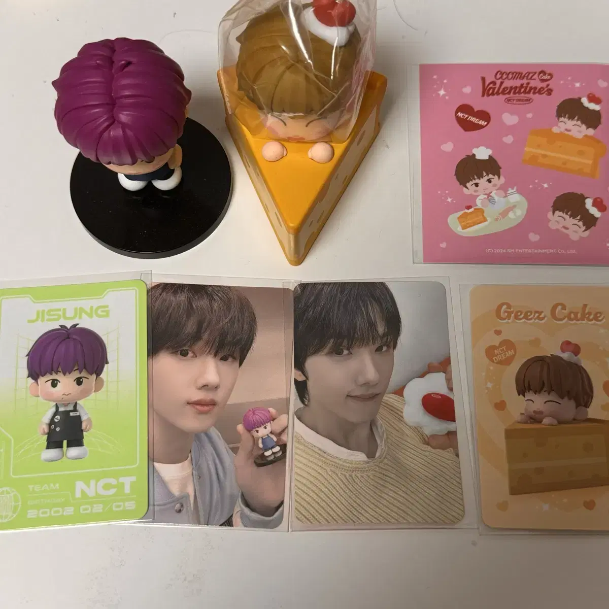 Kid's Valentine Figures jisung photocard wts (sold in bulk only)