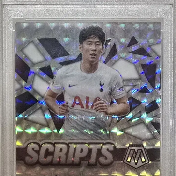 2021 모자익 EPL 손흥민 오토 PSA 9