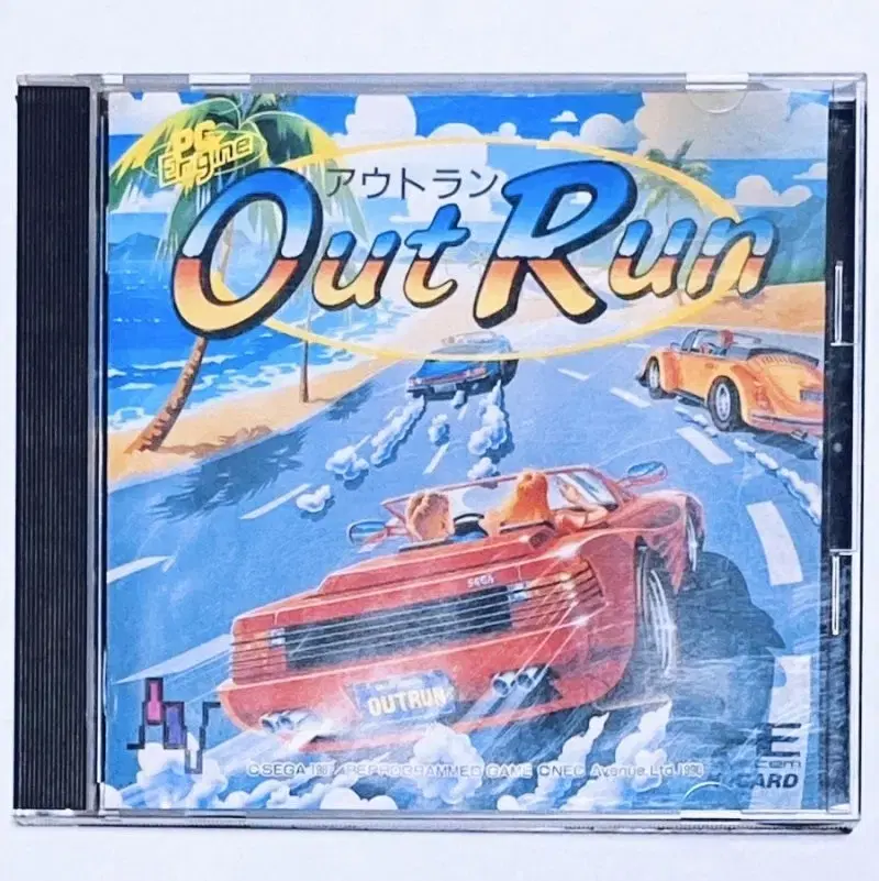 레소레트로#2613 피씨엔진 Out Run 아웃런 휴카드