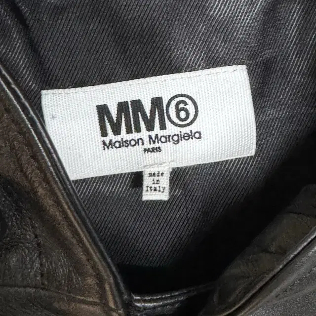 mm6 Hooded Leather Jacket 후드 레더 자켓