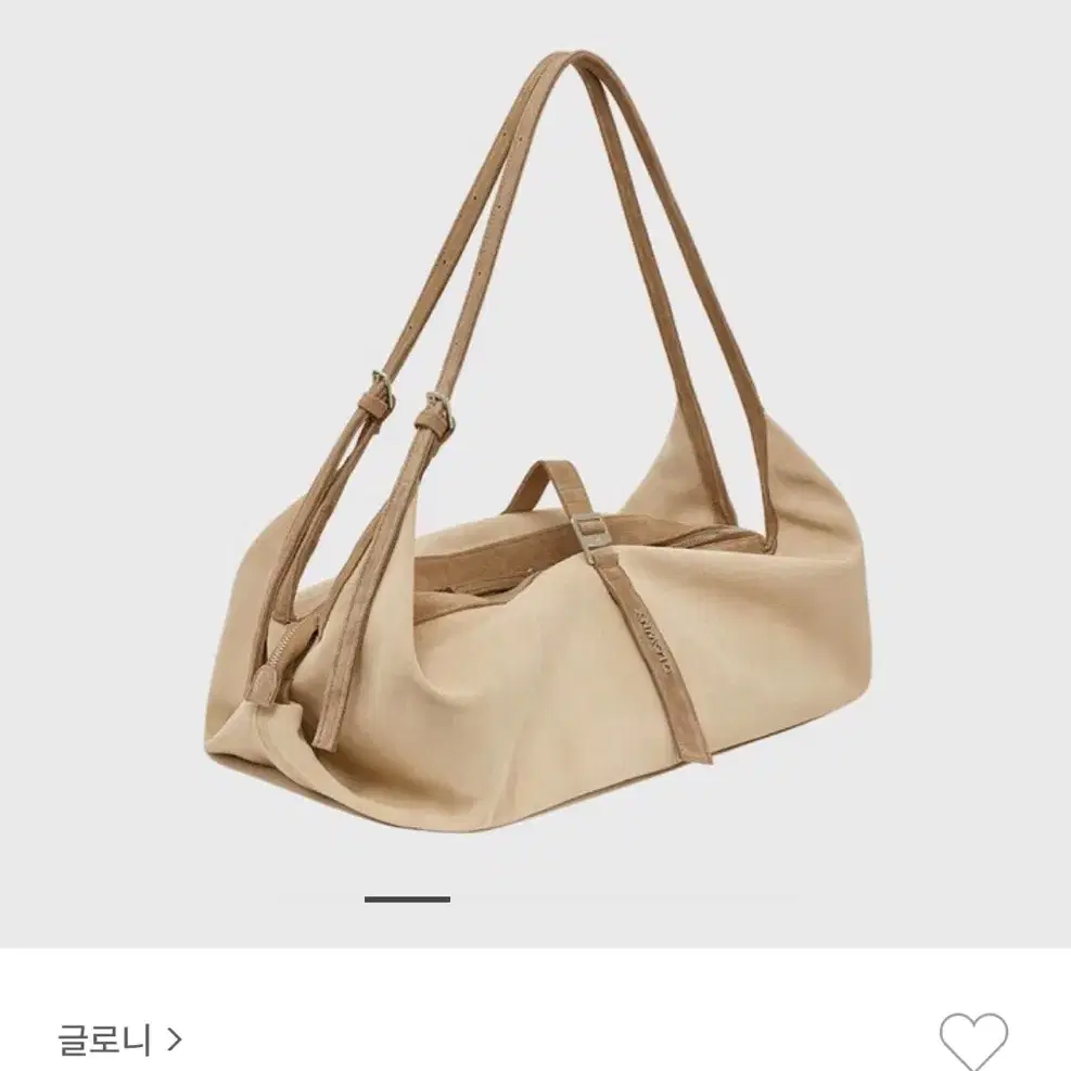 글로니 가방 숄더백 TAO REAL SUEDE HOBO BAG