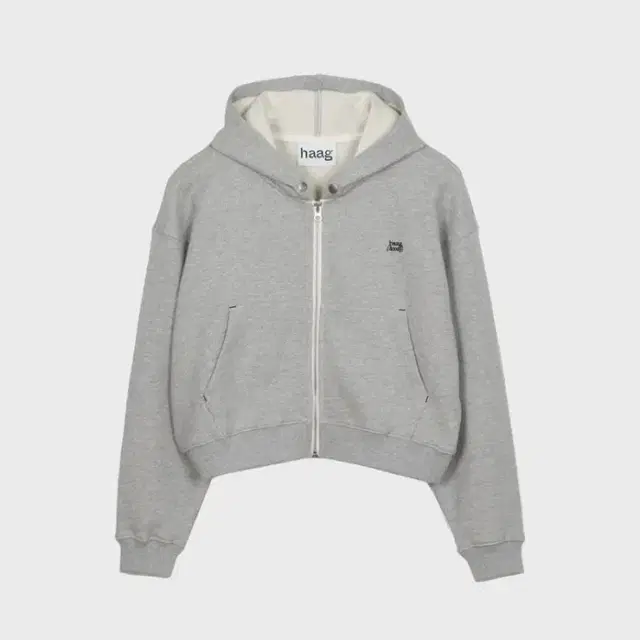 haag 헤이그 후드집업 그레이 새상품 zip up hoody