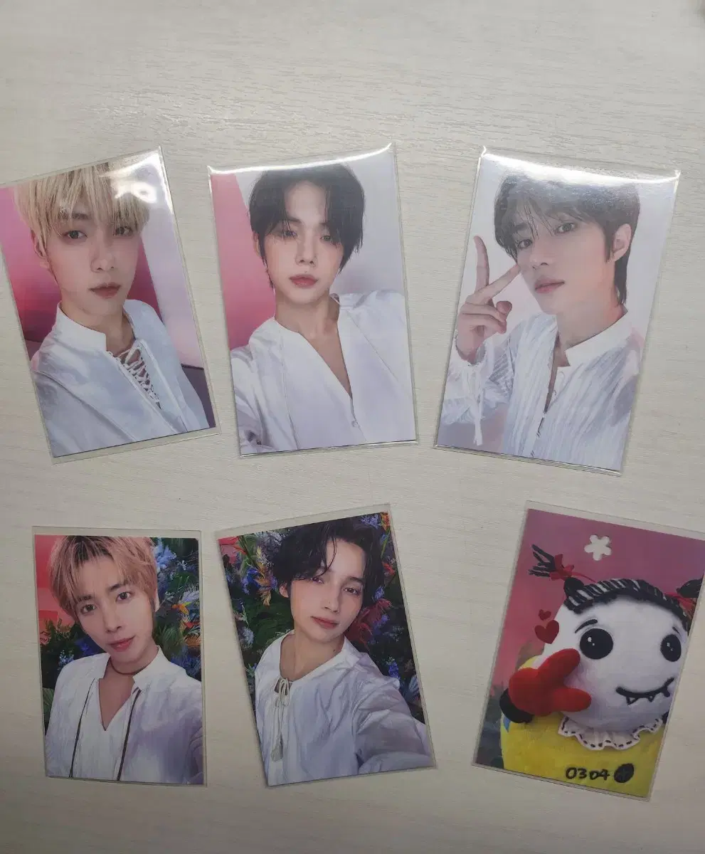 txt Sweetcorn photocard wts soobin yeonjun beomgyu taehyun Hooning