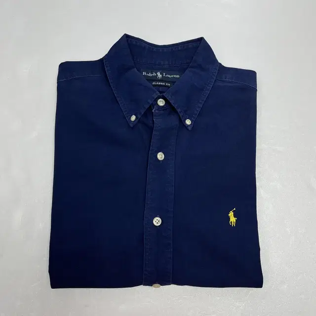 (CT329)L~XL 폴로 네이비 긴팔 셔츠.Polo