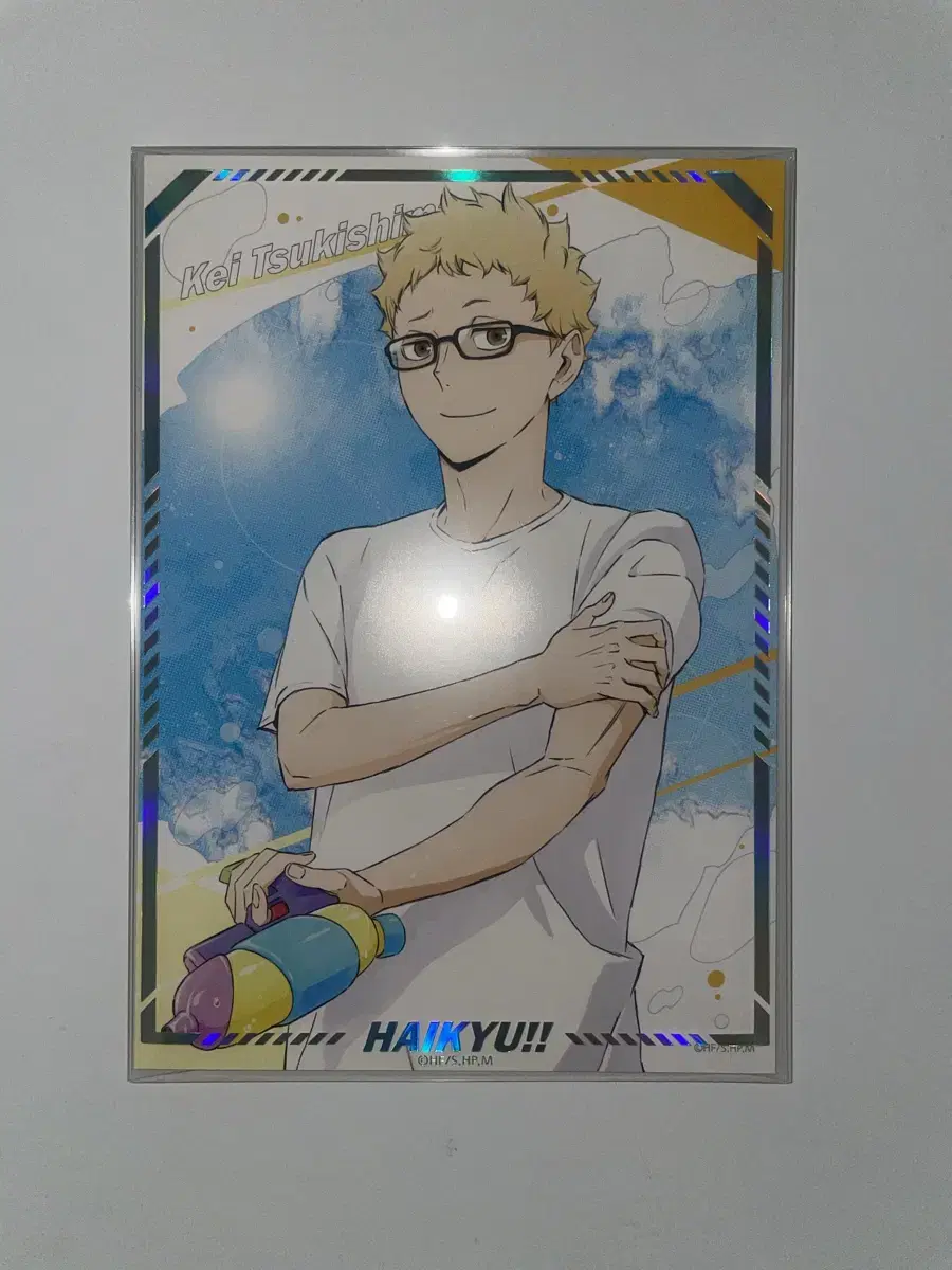 Haikyuu Tsukishima Water Play Photorelate